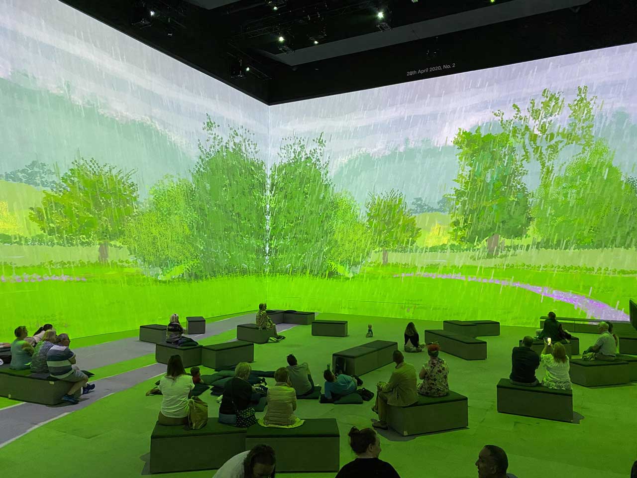 David Hockney: Bigger & Closer (not smaller & further away)